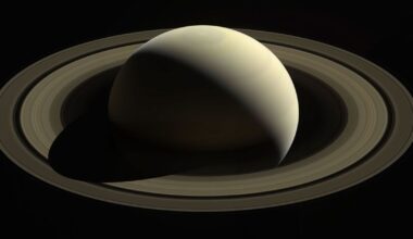 Saturn is the star of the show this month!