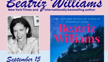 An Evening with Beatriz Williams