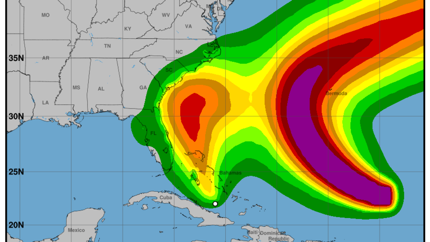 Southeast U.S. braces for a potential tropical storm : NPR