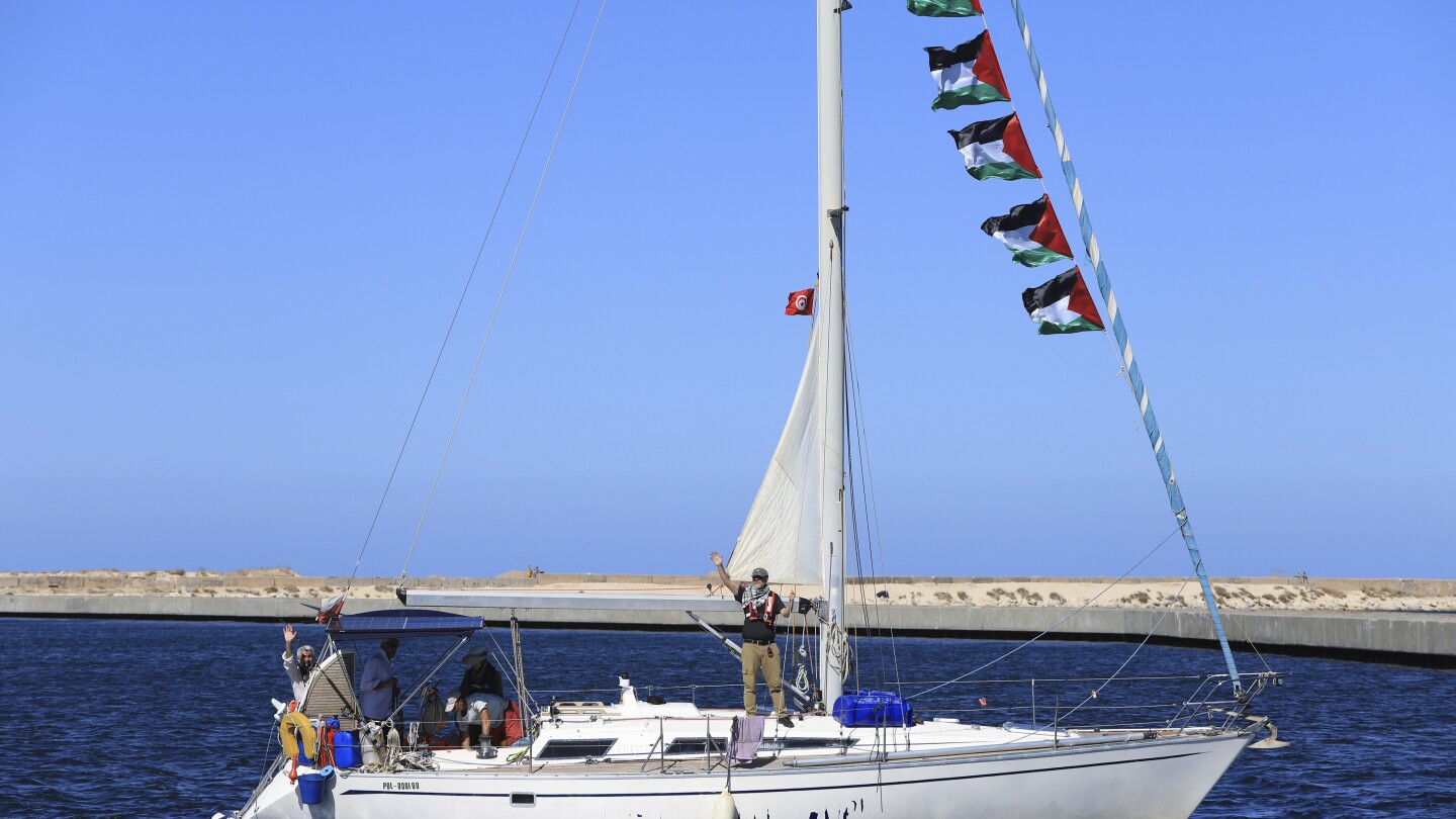 Gaza-bound flotilla says it was attacked by drones, as Italy and Spain send help