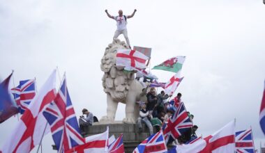 Elon Musk's comments at anti-migrant rally condemned by Starmer and other British politicians