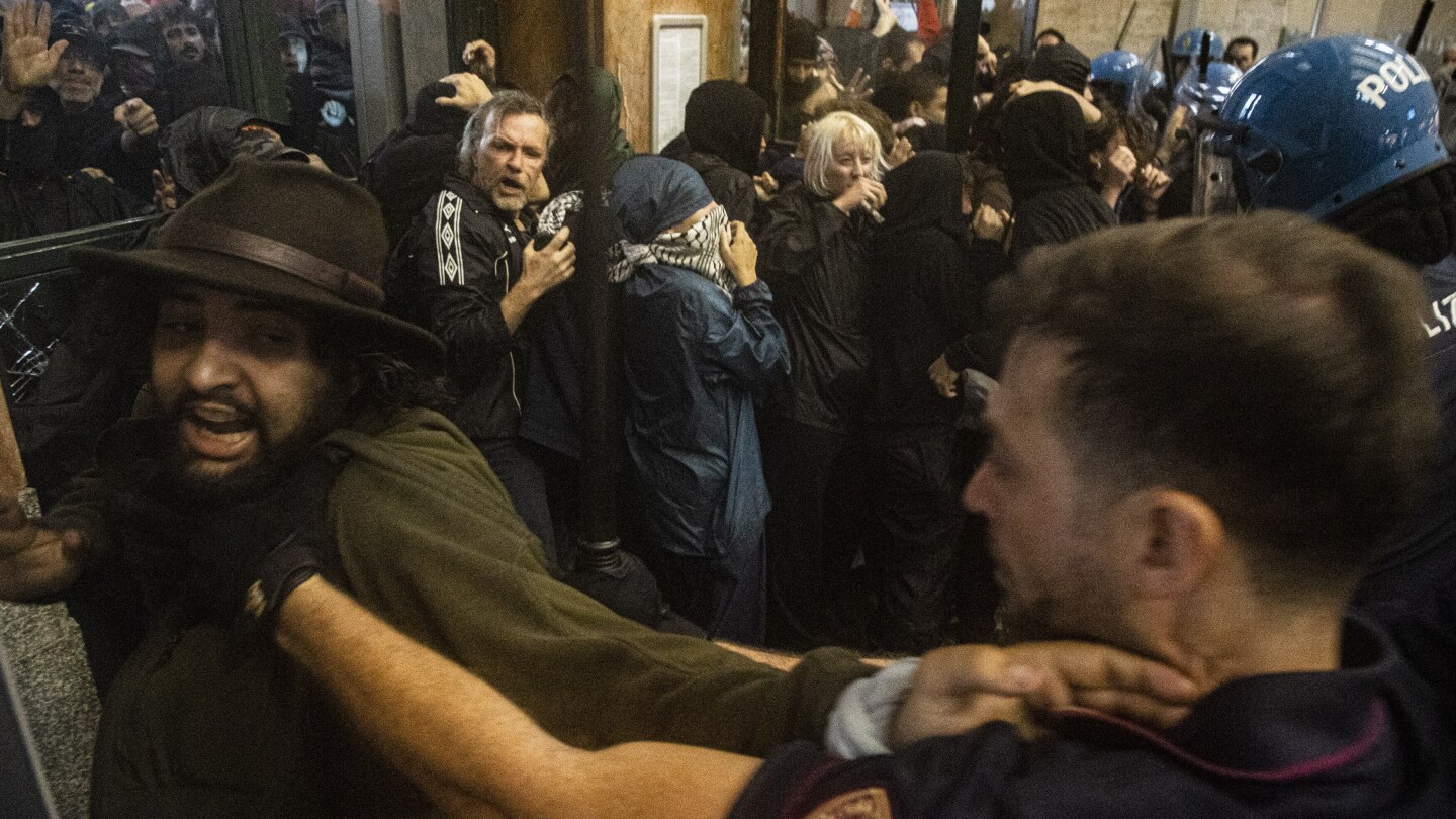 Pro-Palestinian protests held across Italy
