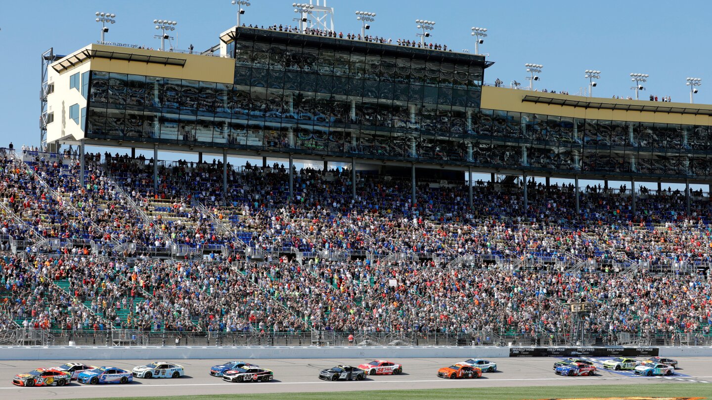 Chase Elliott advances in NASCAR playoffs with dramatic Kansas Speedway victory
