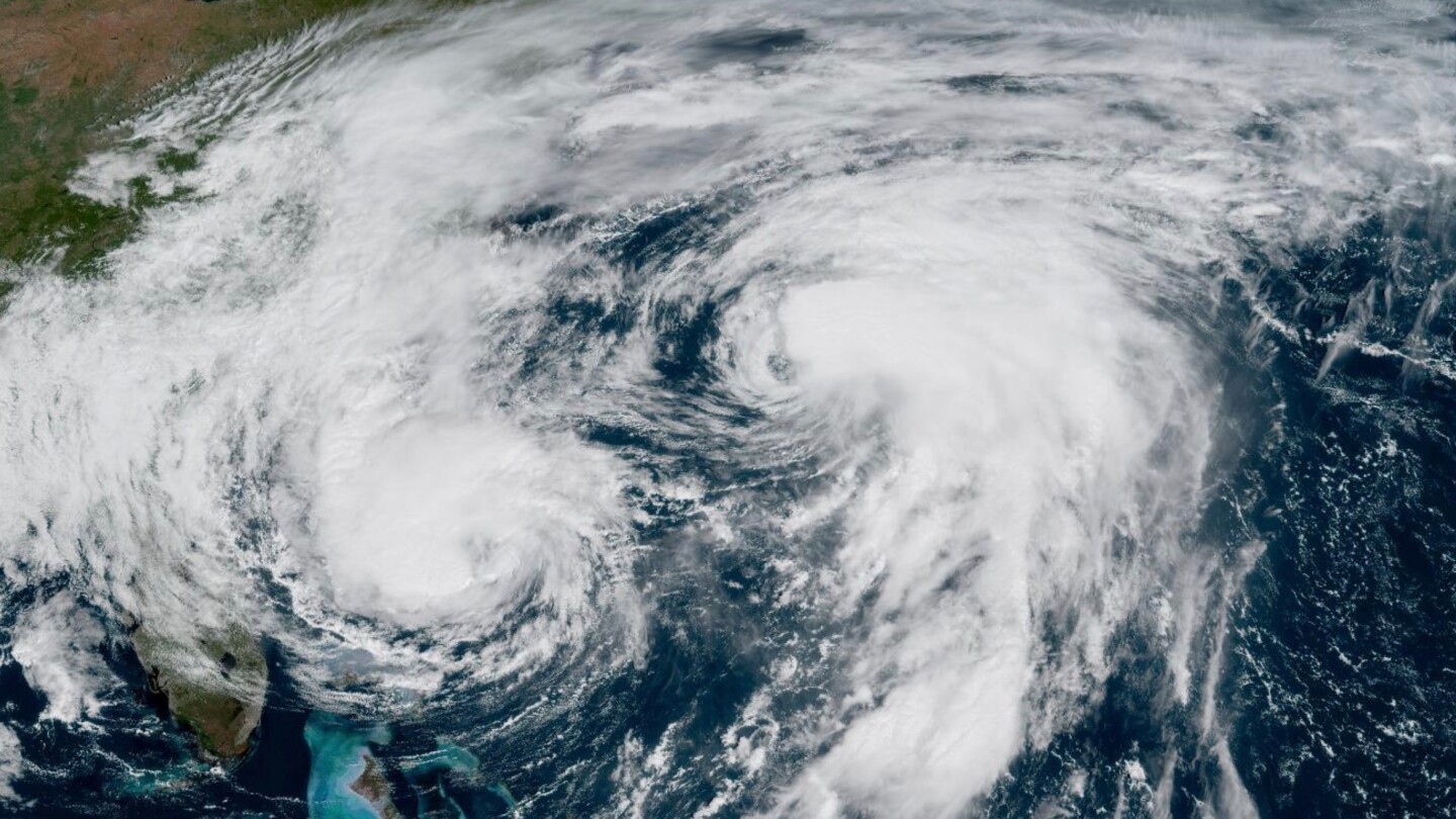 Hurricanes Humberto and Imelda charge toward Bermuda
