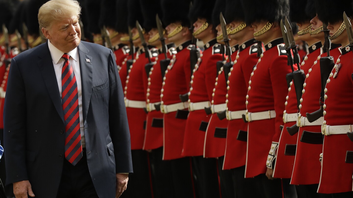 British monarchy prepares for Trump's second state visit
