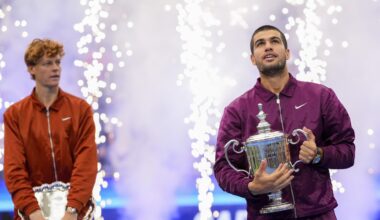 Alcaraz beats Sinner at US Open for 6th Slam title, No. 1 ranking