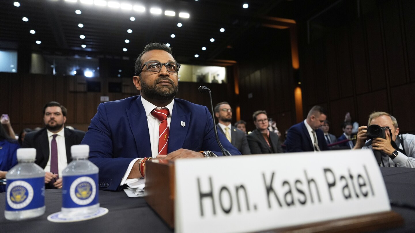 FBI Director Kash Patel clashes with Democrats at contentious Senate hearing