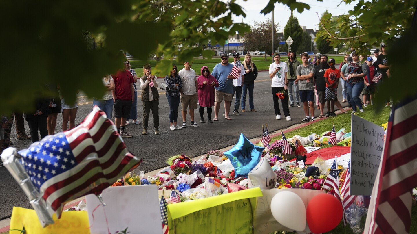 Authorities investigate Charlie Kirk's fatal shooting at Utah college