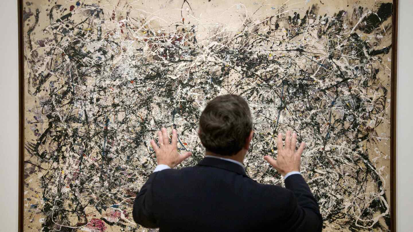 The mystery blue in a Jackson Pollock painting finally has a source