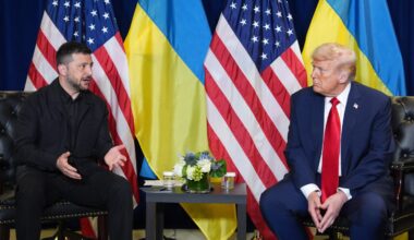 Trump and Zelenskyy meet at the UN