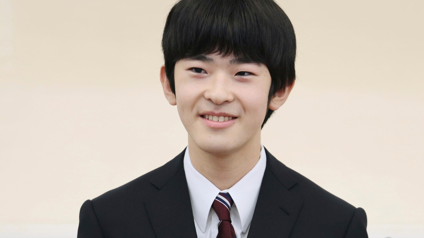 Prince Hisahito marks adulthood as Japan's monarchy faces succession crisis
