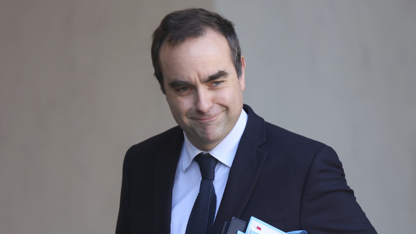 Macron appoints Defense Minister Sébastien Lecornu as France's latest prime minister