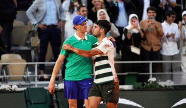 Sinner vs. Alcaraz at US Open is their 3rd Grand Slam final in a row