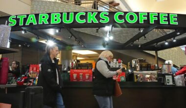 Starbucks to close hundreds of stores, lay off 900 workers as part of turnaround plan