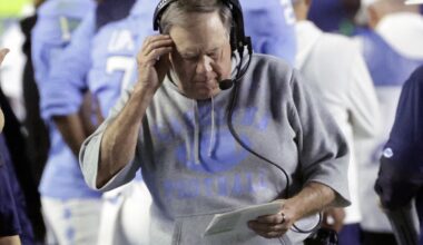 Belichick's college coaching debut ends with a UNC blowout loss to TCU