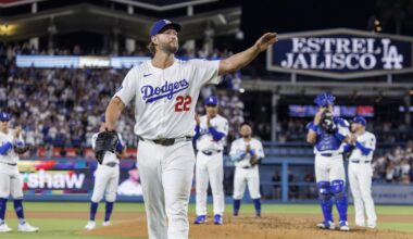 Clayton Kershaw delivers special moment as Dodgers clinch playoff spot