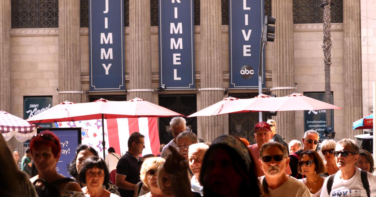 'Jimmy Kimmel Live!' will return to ABC on Tuesday after being benched by Disney