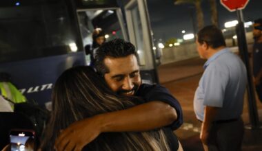 A strawberry delivery driver arrested by Border Patrol tries to make his way home