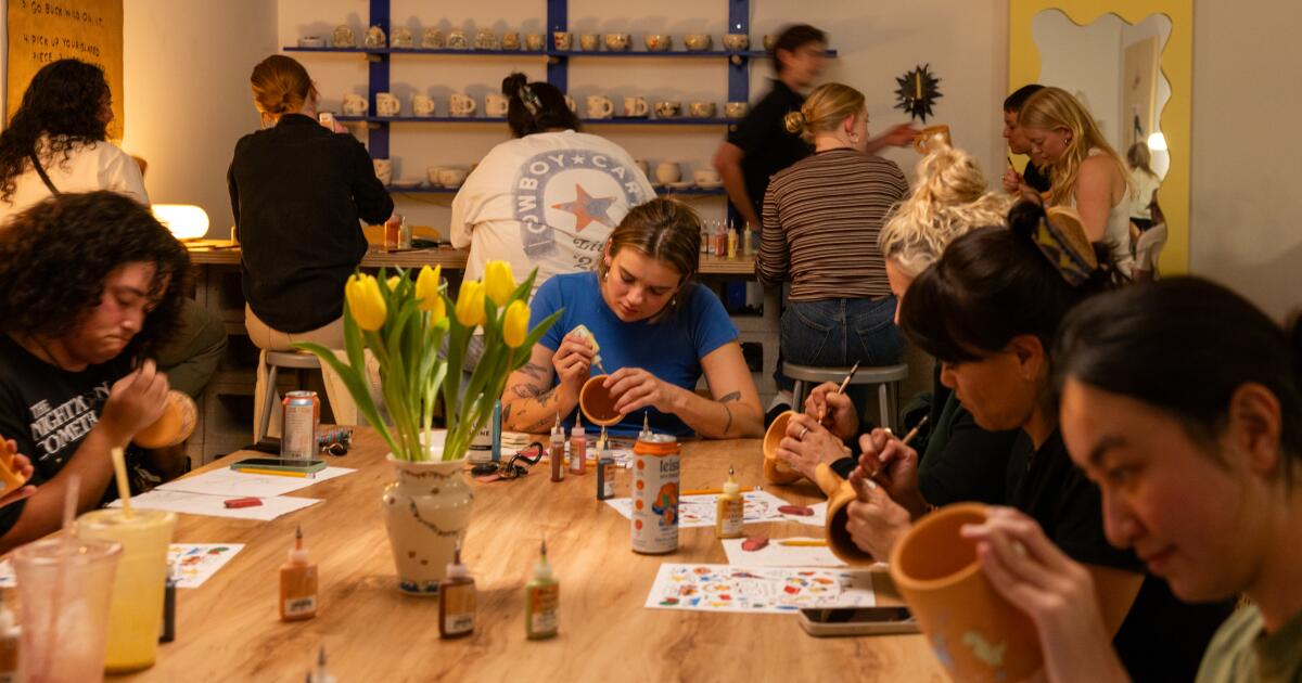 L.A. ceramicist Steve Stringer made his studio an arts events hub