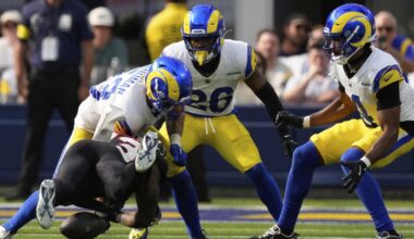 With one big punch, Nate Landman knocks out Texans in Rams' win