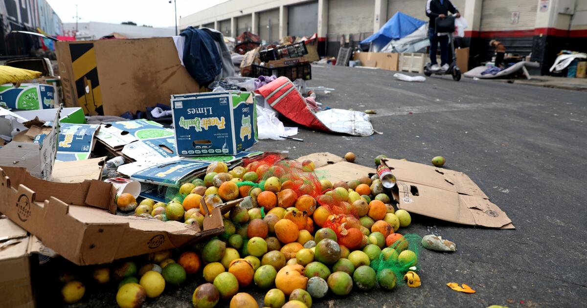 'Extra large' rats flourish on L.A. street where produce is dumped