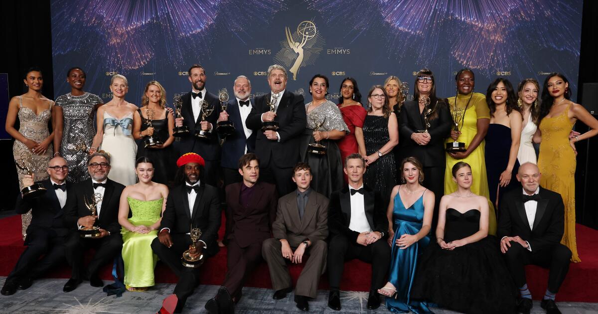 Noah Wyle, 'The Pitt' creator champion filming in L.A. after Emmys win