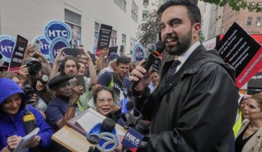 New York Gov. Kathy Hochul endorses Zohran Mamdani for mayor