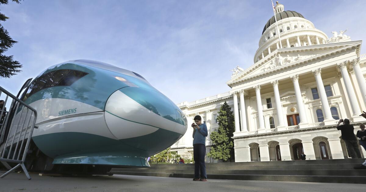 High-speed rail slated to get $20 billion in state funding