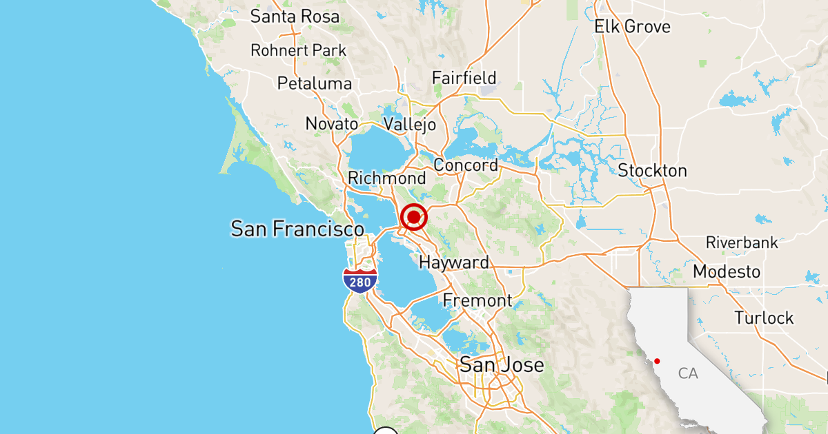 Magnitude 4.3 earthquake wakes San Francisco Bay Area