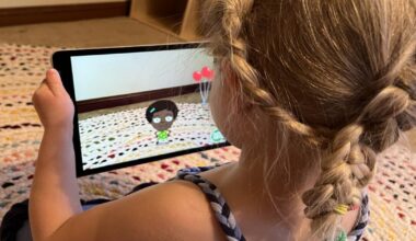 This program uses augmented reality to teach spatial awareness to kids