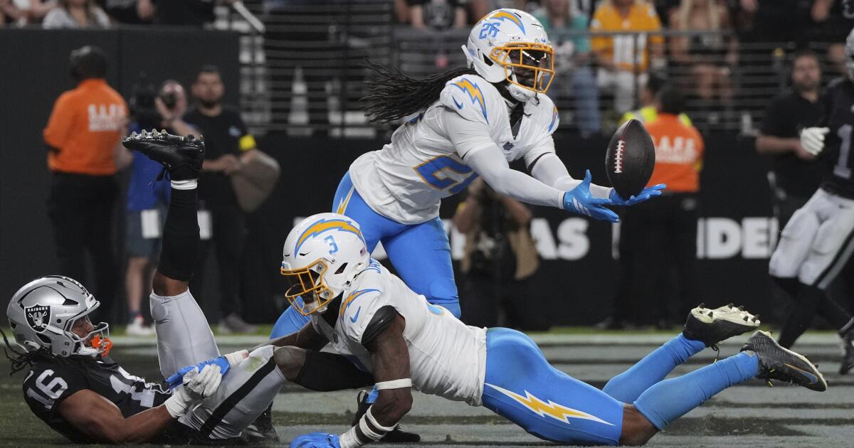 Chargers' masterful defensive performance carries them past Raiders