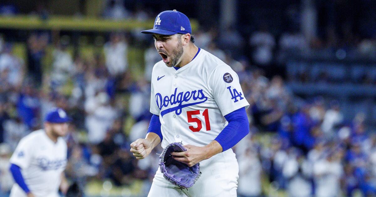 Dodgers bullpen pulls off a surprise in victory over Giants