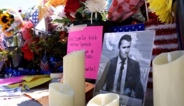 Orange County teacher allegedly removed, trashed Kirk memorial