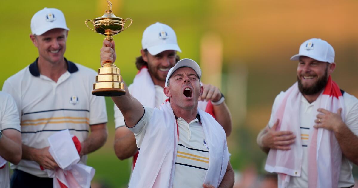 Rory McIlroy dubs Ryder Cup fans' antics 'not acceptable'