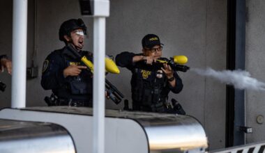 Judge keeps limits on 'less-lethal' police weapons at L.A. protests