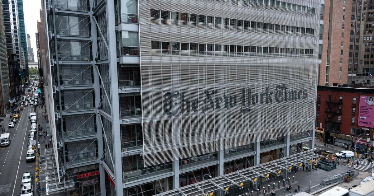 Trump’s New York Times suit tossed for now as ‘inexcusably’ long