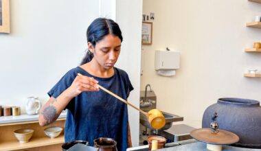 L.A.'s best new Japanese tea shop. Beautiful matcha lattes and more