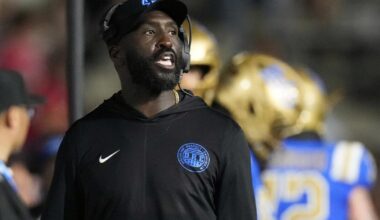 Letters: Coach DeShaun Foster and Bruins are in deep trouble