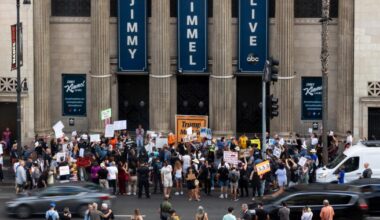 Jimmy Kimmel boosted Hollywood. Now the neighborhood is worried