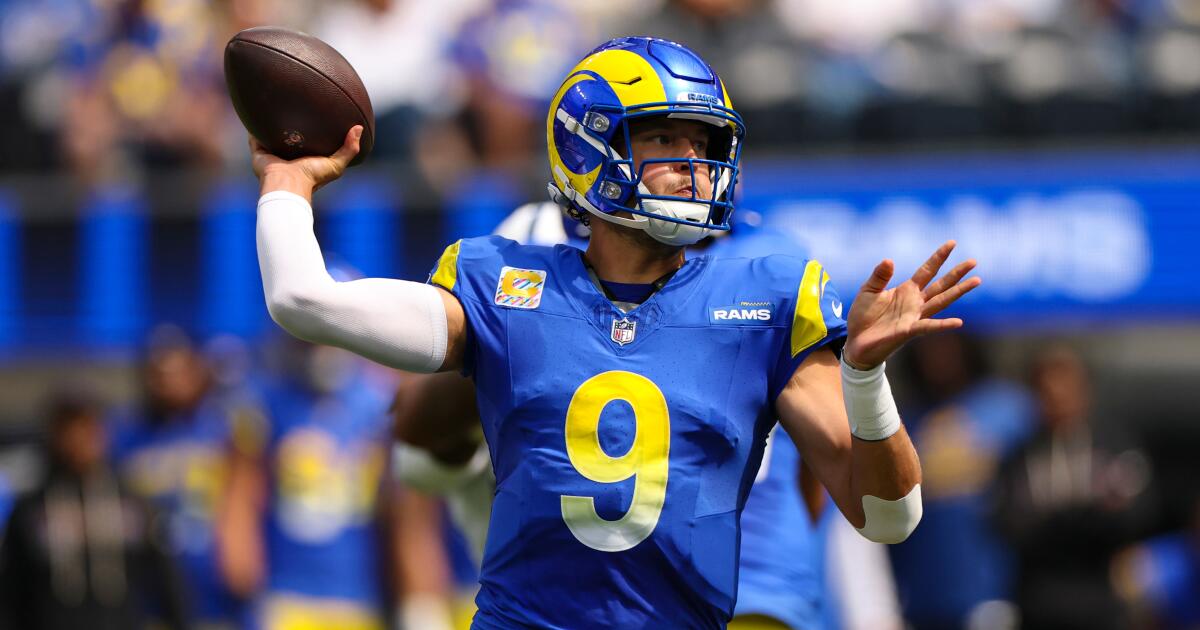 L.A. Rams vs. Colts live updates, how to watch, score, highlights
