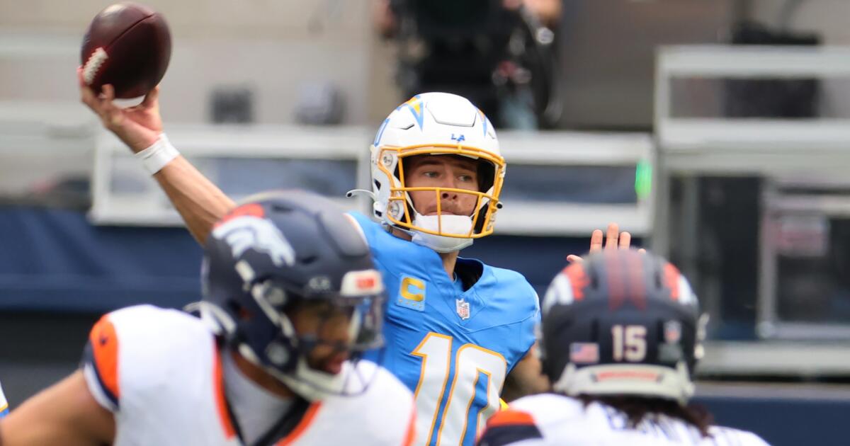 Chargers rally and defeat Broncos to stay unbeaten on the season
