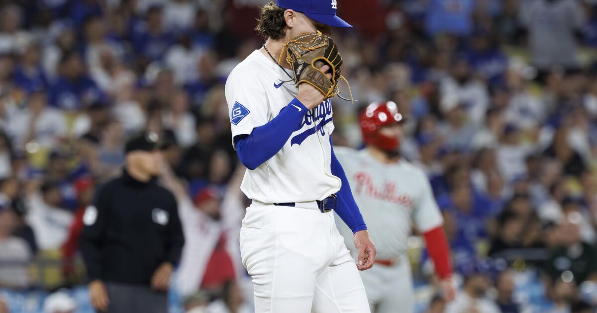 Shohei Ohtani is removed after five no-hit innings, then Dodgers' bullpen collapses in loss