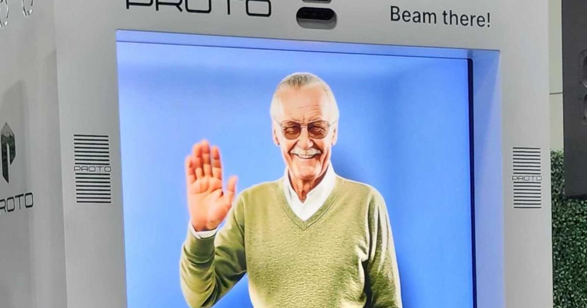 AI-powered 'Stan Lee' is keen to chat up late legend's fans