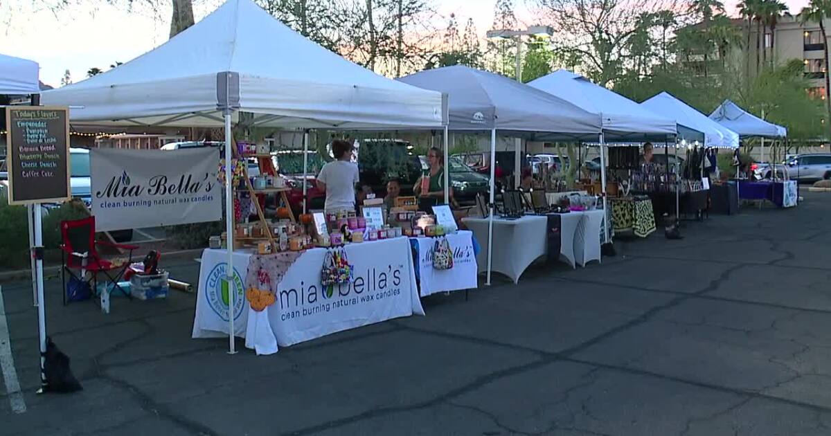 Scottsdale night market vendors express uneasiness about economy, tariffs