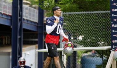 Christian Gonzalez out, Will Campbell questionable for Patriots