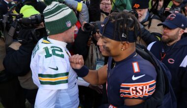 Justin Fields on facing Steelers, Aaron Rodgers: There's no storyline for me