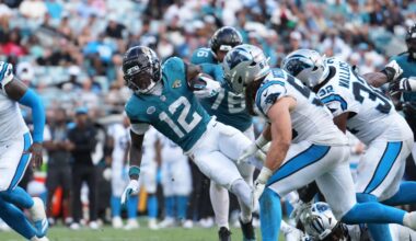 Travis Hunter played 44 offensive snaps, six on defense