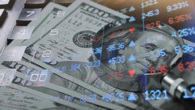 Finance and banking concept.