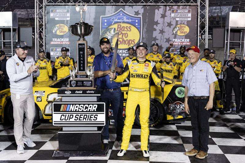 Christopher Bell wins at Bristol, completing sweep in first round for Joe Gibbs – Butler Eagle
