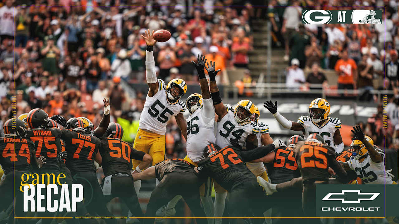 5 takeaways from Packers’ walk-off loss to Browns